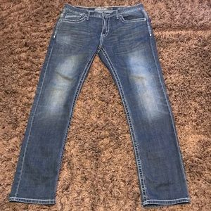 BKE Carter Straight jeans 33R